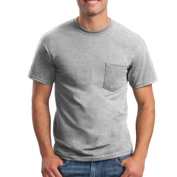 Ultra Cotton ® 100% Cotton T Shirt with Pocket Thumbnail